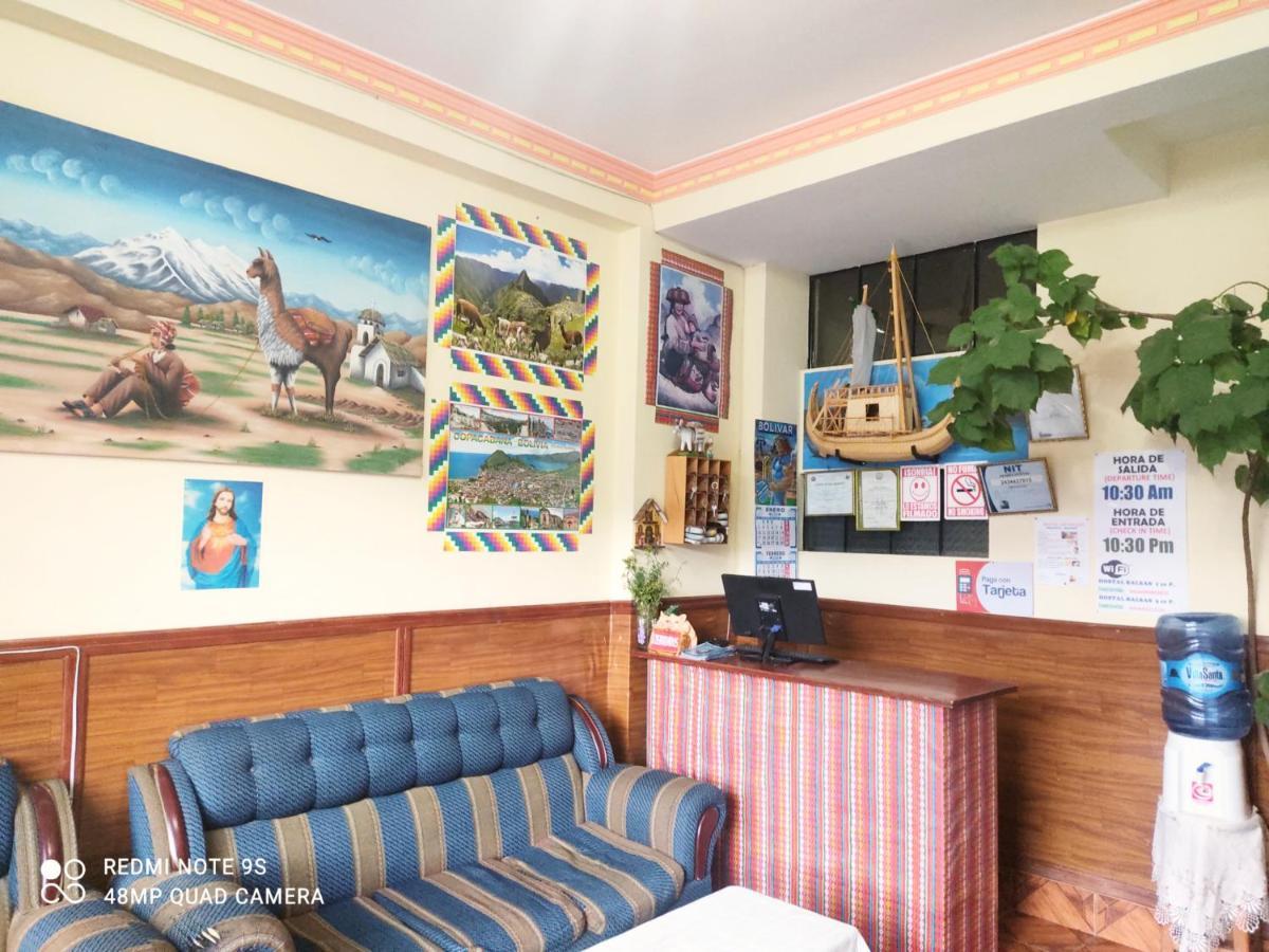 Hostal Las Balsas Copacabana  Extérieur photo